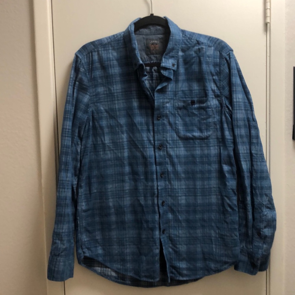 Blue flannel